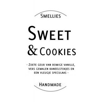 geurkaars sweet & cookies geurkaars sweet & cookies